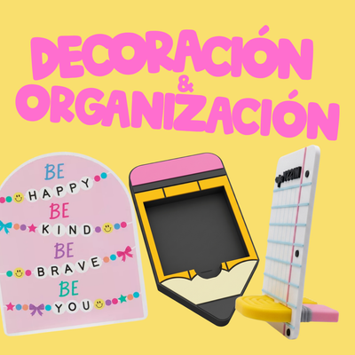 Organización y decoración