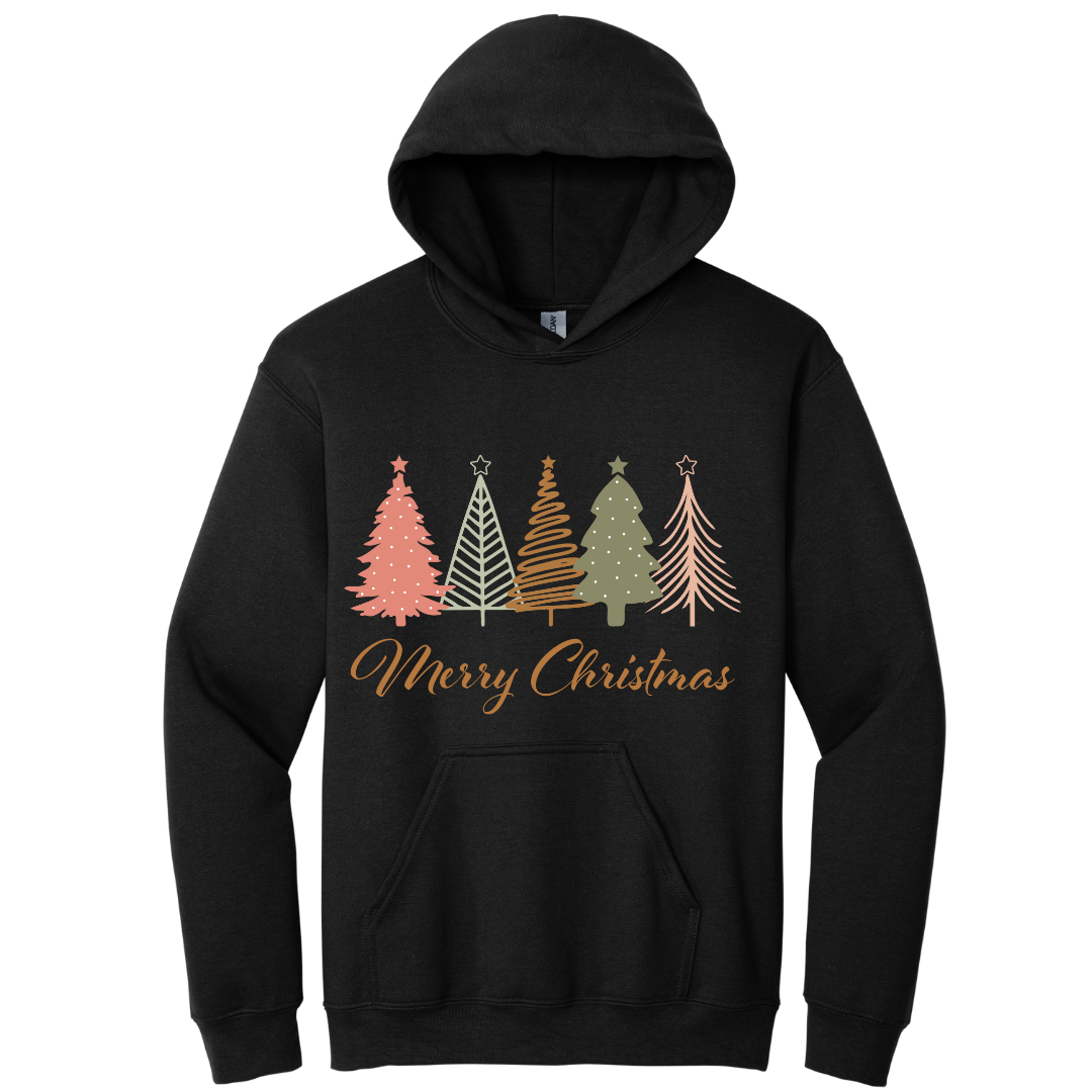 Hoodie Pinos Navidad