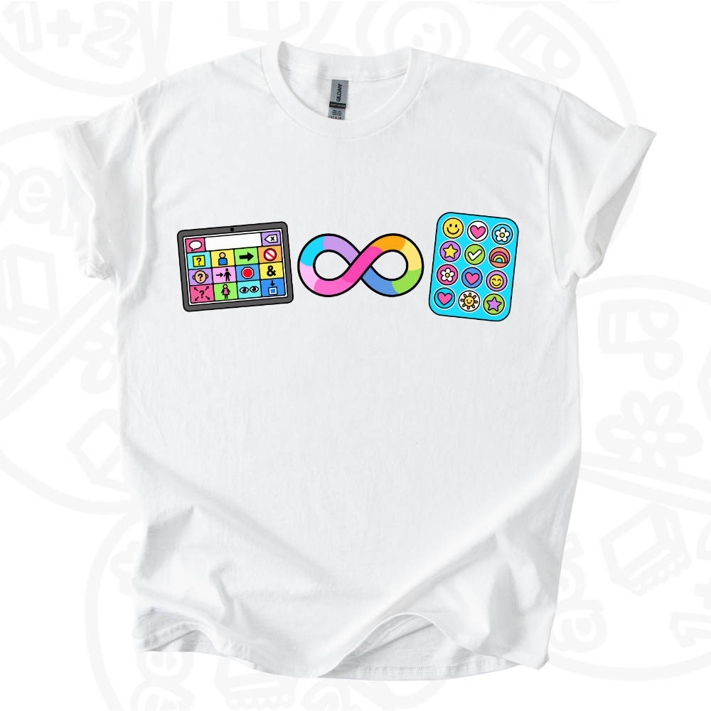 Camiseta AAC Infinito Stickers