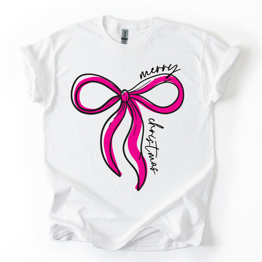 Camiseta Moño Merry Christmas