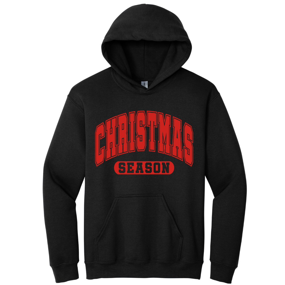 Hoodie Christmas season red