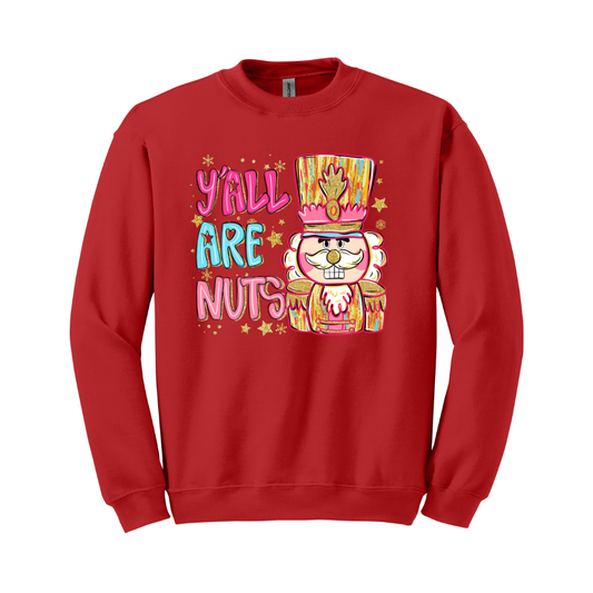 Sudadera Yall are nuts