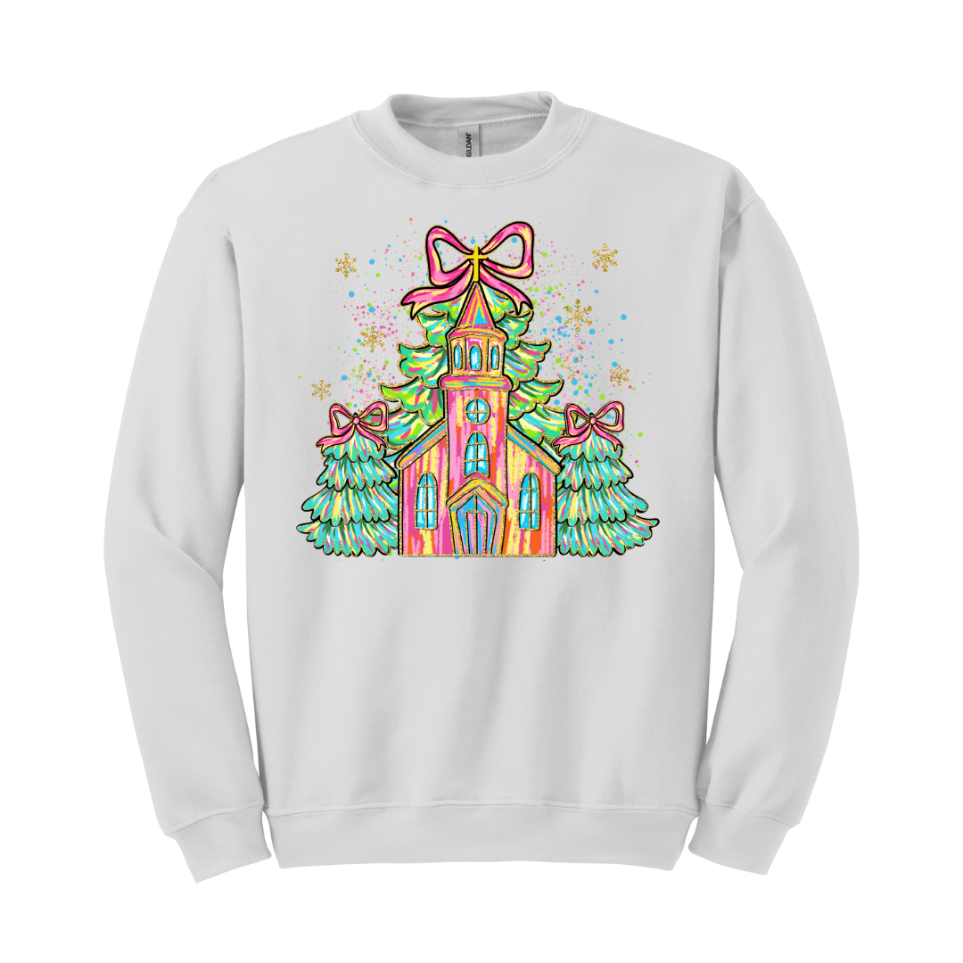 Sudadera Diseño Navideño Glitter