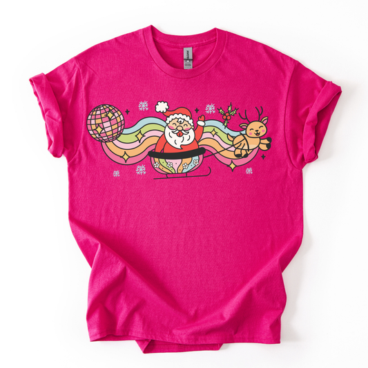 Camiseta Santa Disco