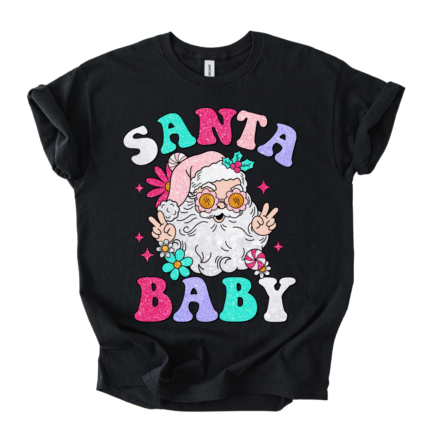 Camiseta Santa Baby