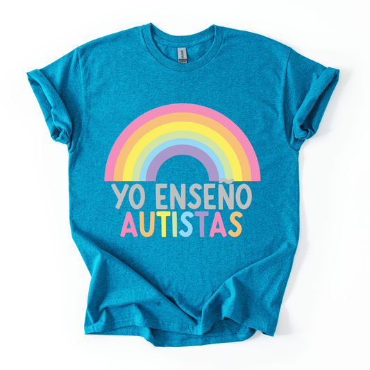 Camiseta Yo enseño autistas