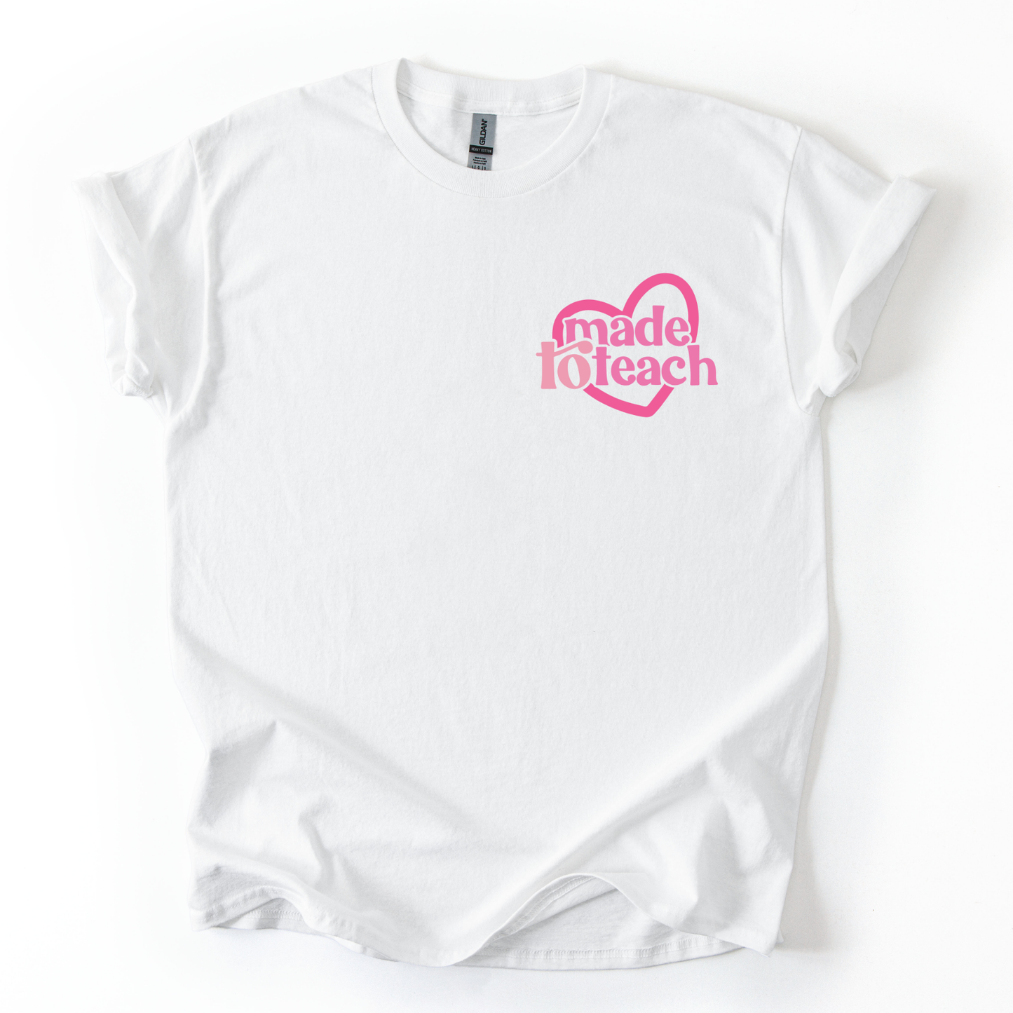 Camiseta Made to teach Mini