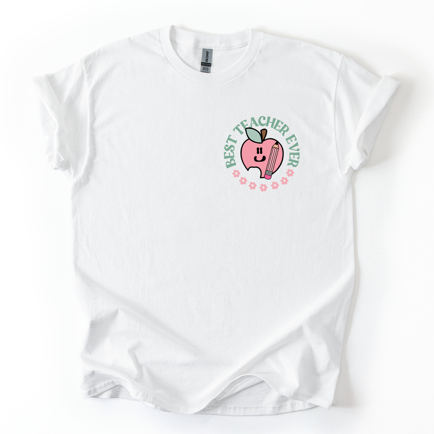 Camiseta Best Teacher Ever Mini