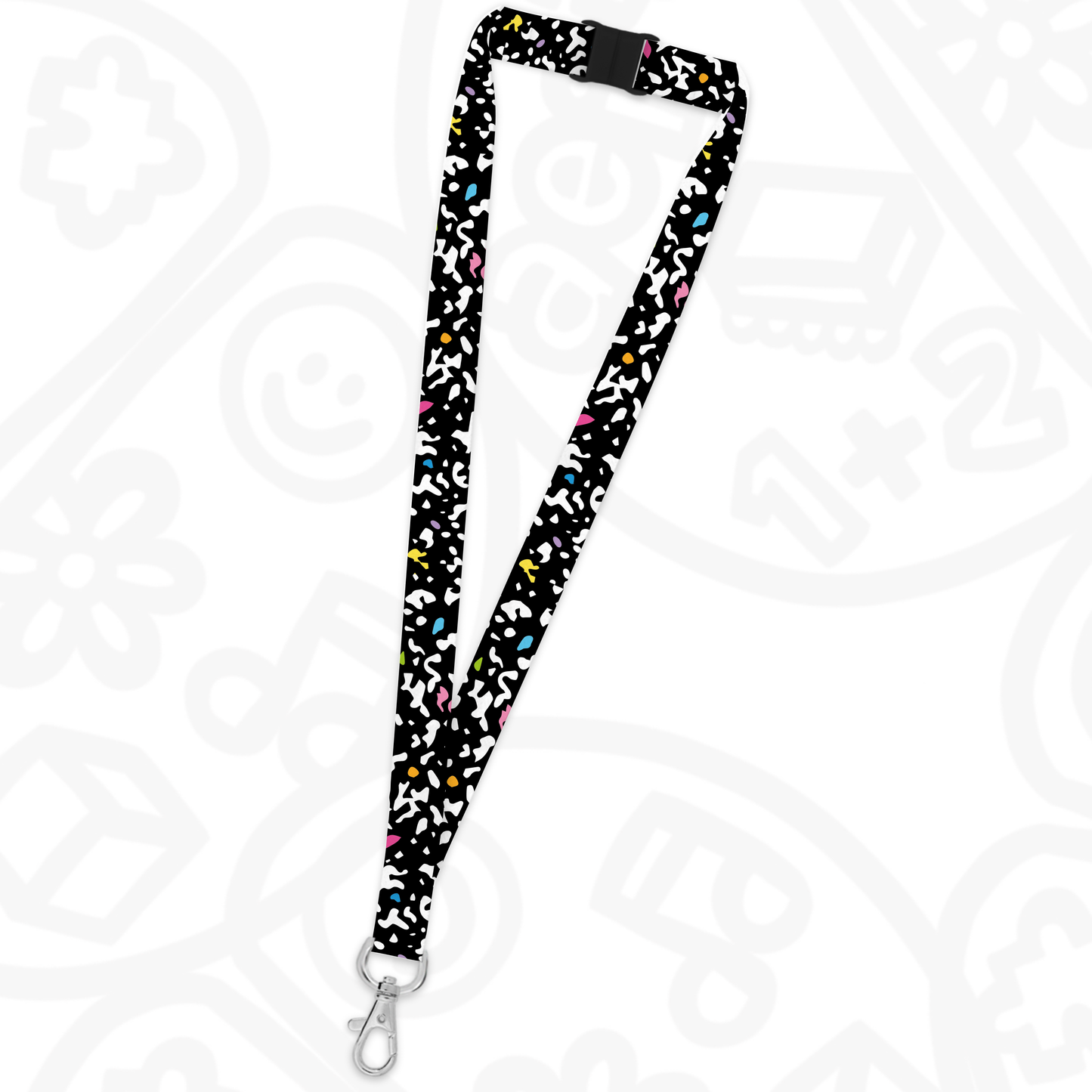 Lanyard Composition Colores