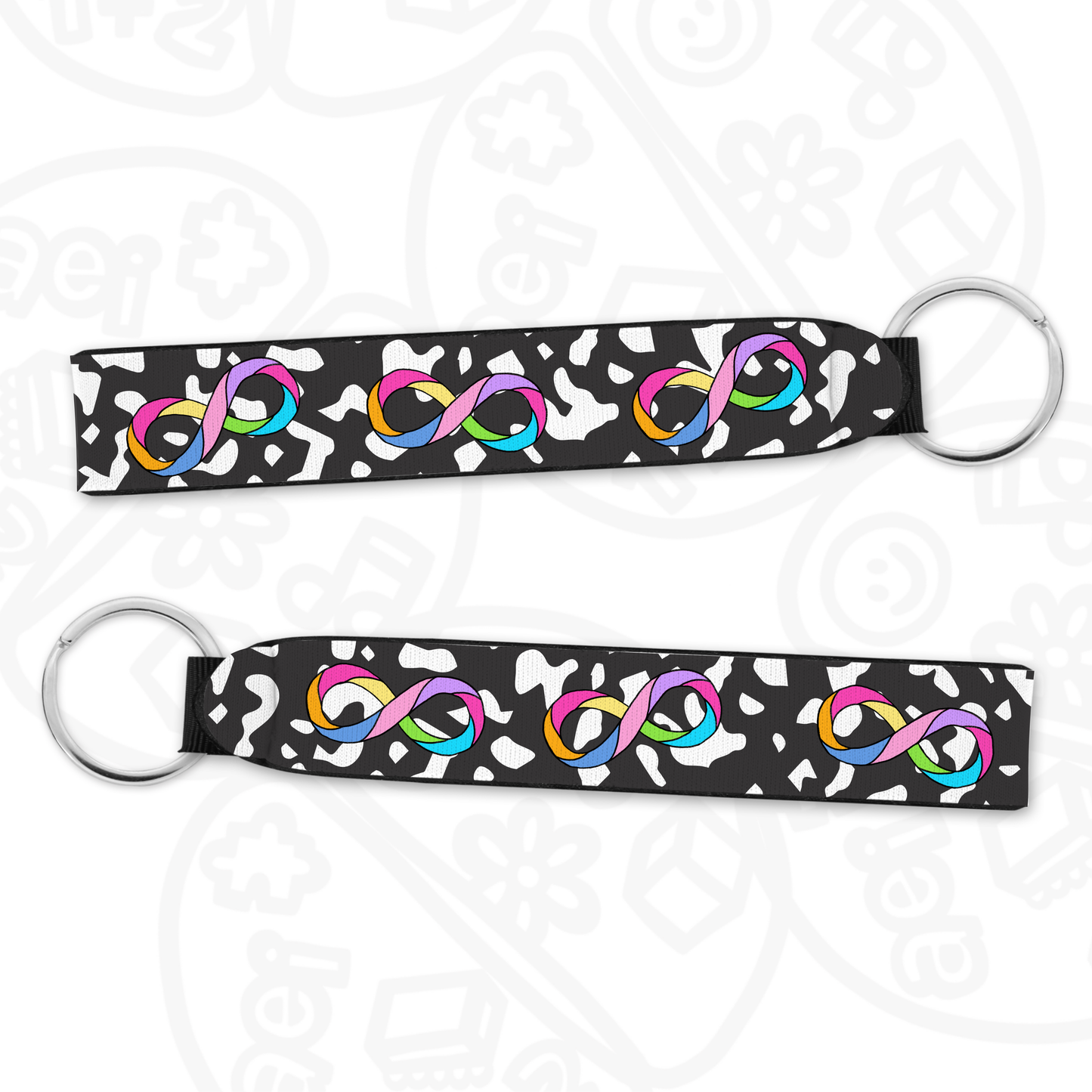 Llavero Infinitos composition