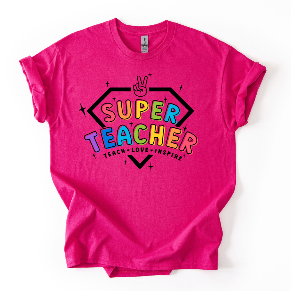 Camiseta Super teacher