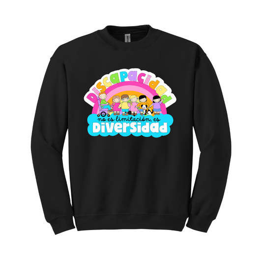 Sudadera Discapacidad diversidad