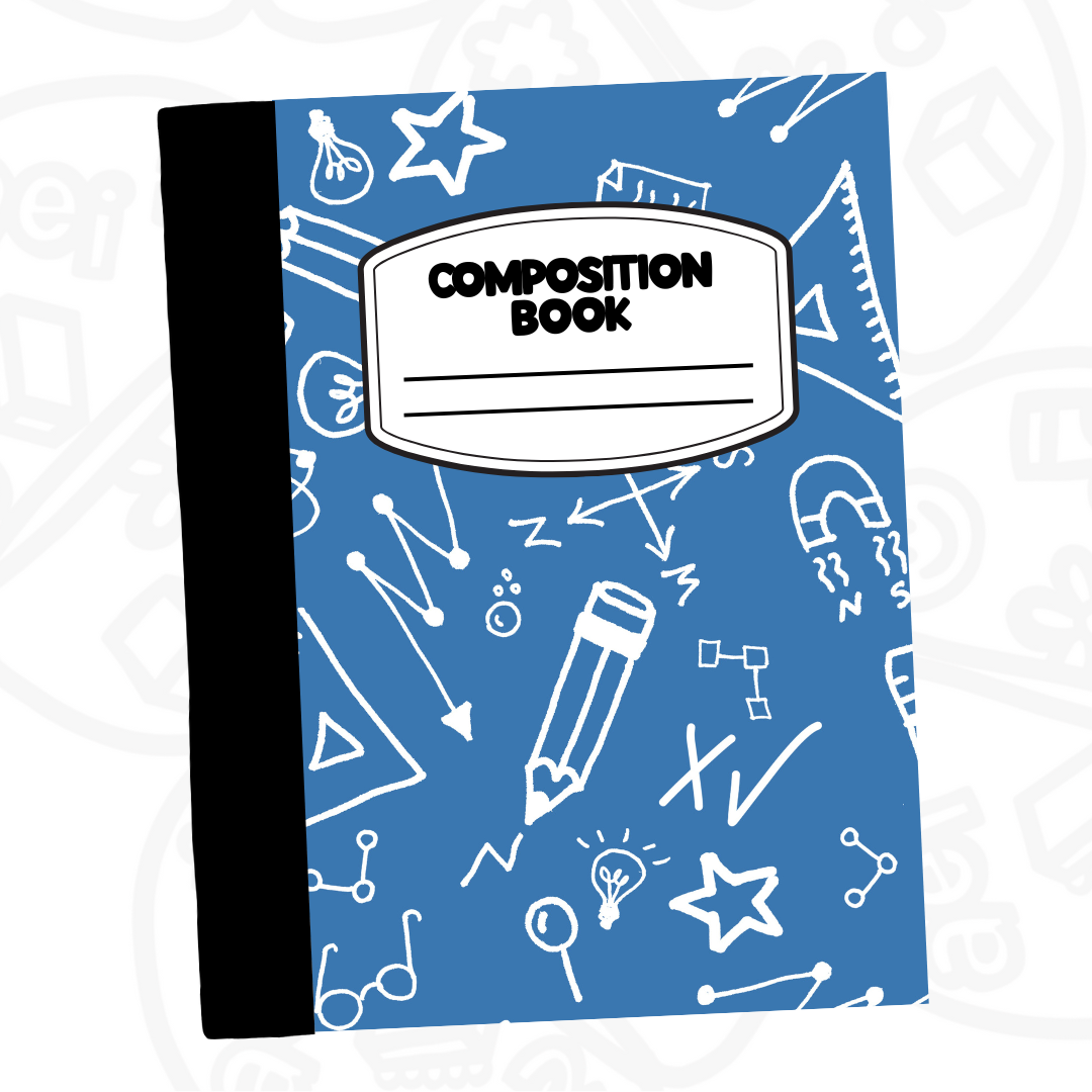 Cuaderno Composition Pizarrón Azul