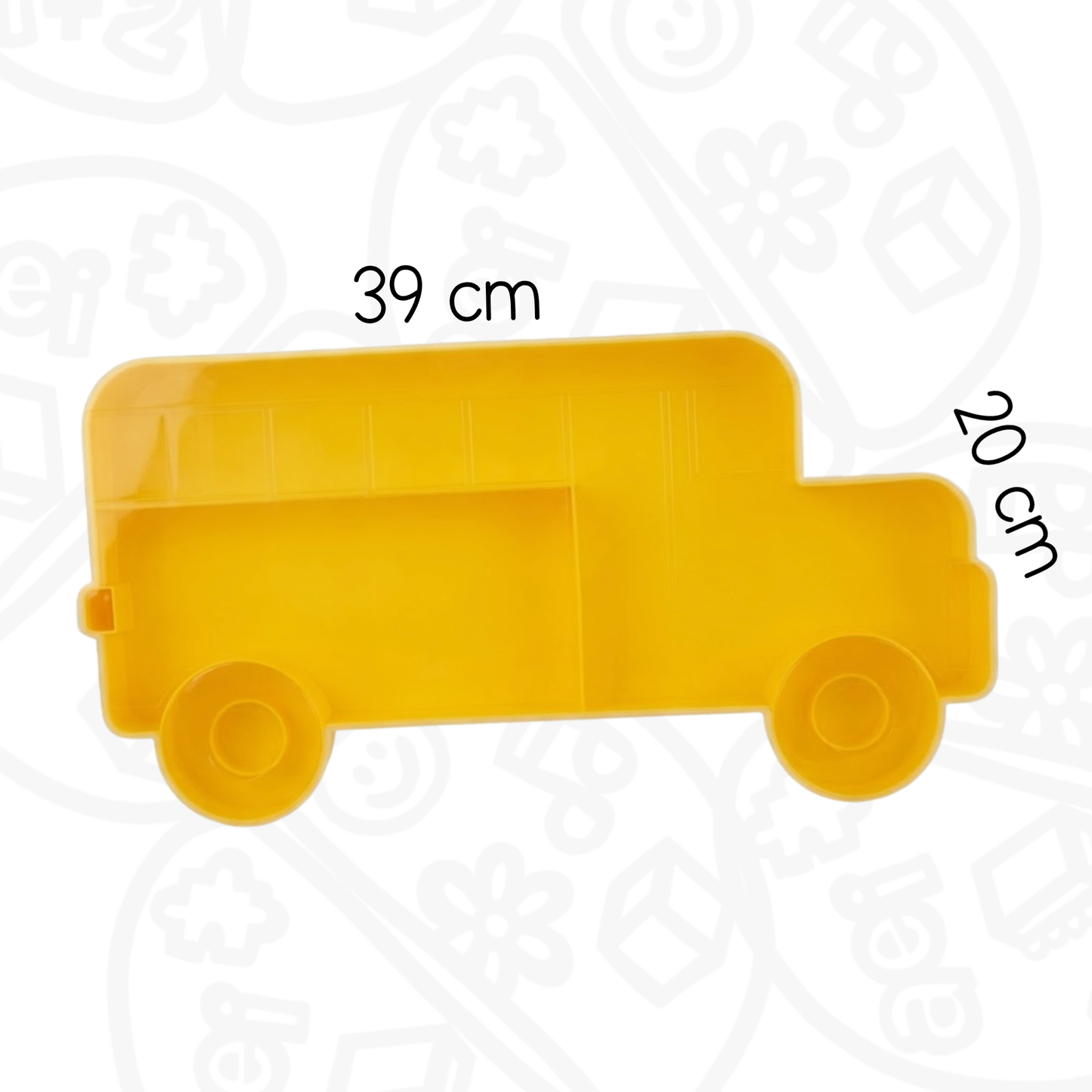 Contenedor de almacenamiento en forma de autobus