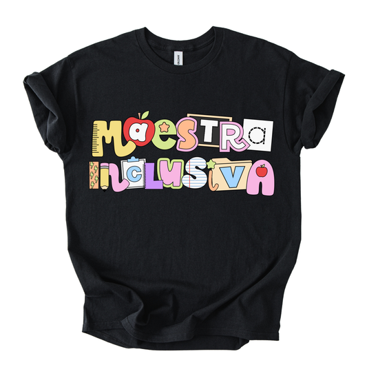 Camiseta Maestra Inclusiva