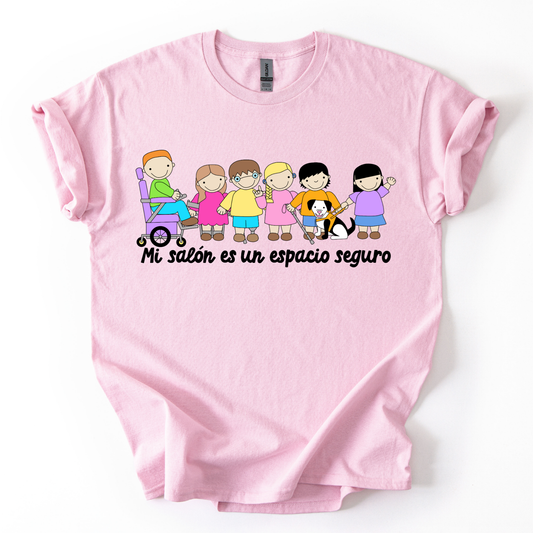 Camiseta Mi salón es un espacio seguro