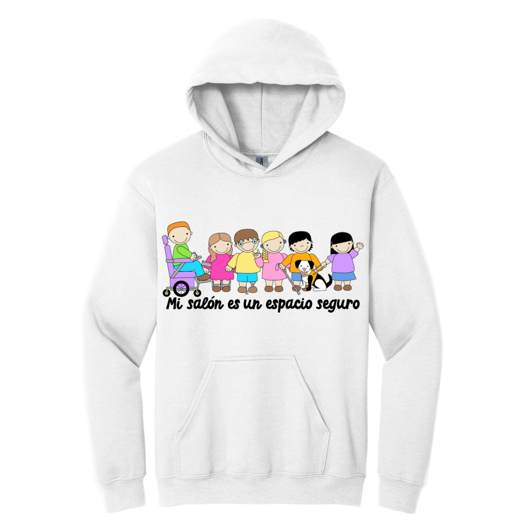 Hoodie Mi salón es un espacio seguro