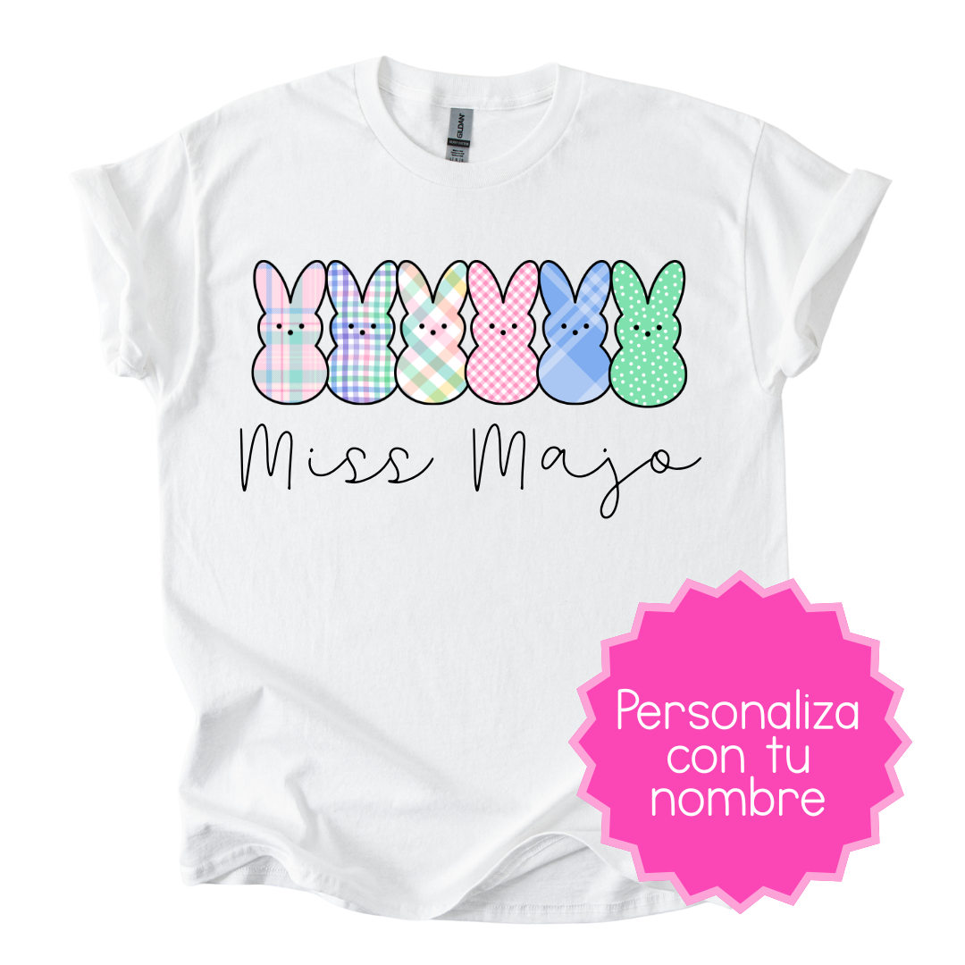 Camiseta Marshmallows Pastel