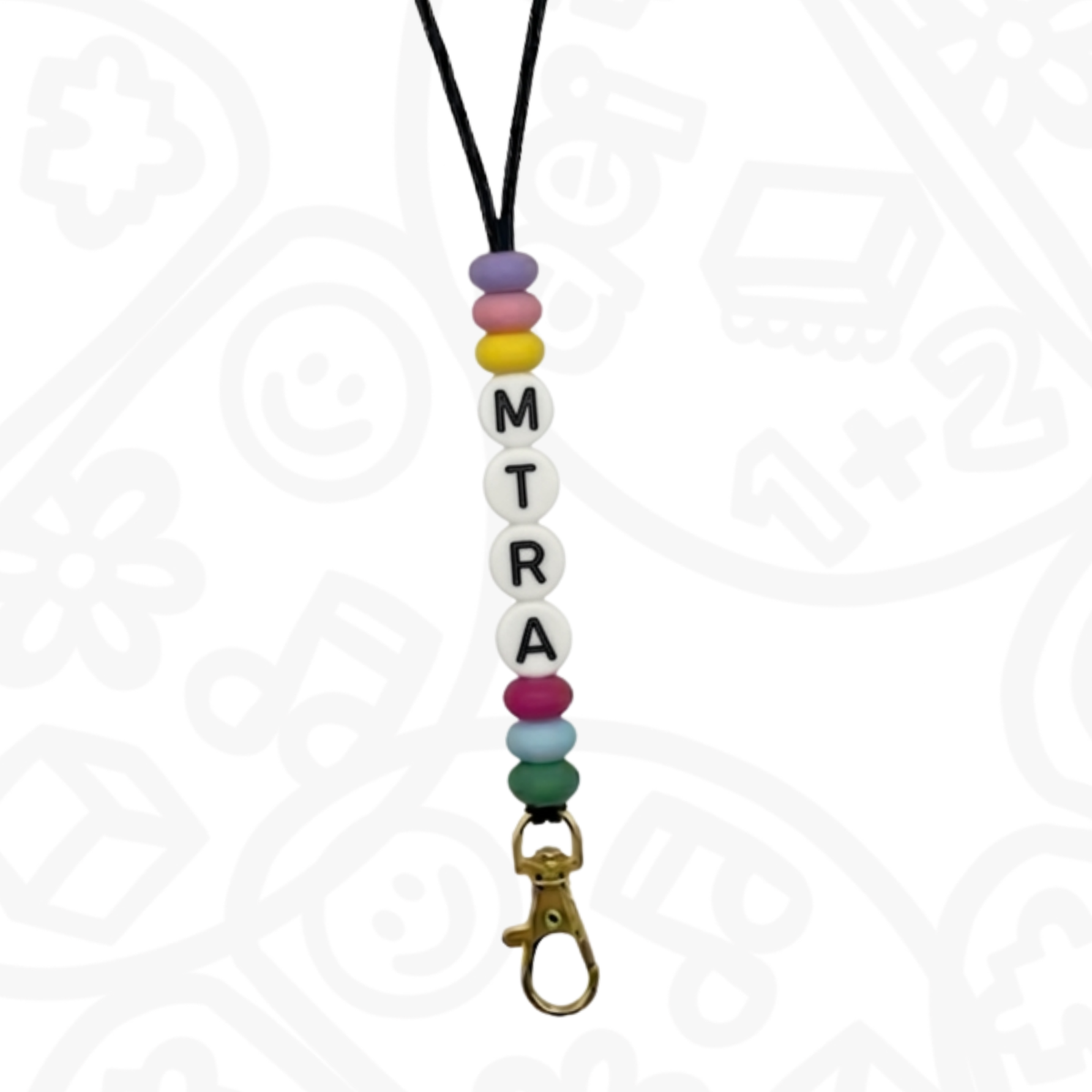 Lanyard Letter Beads