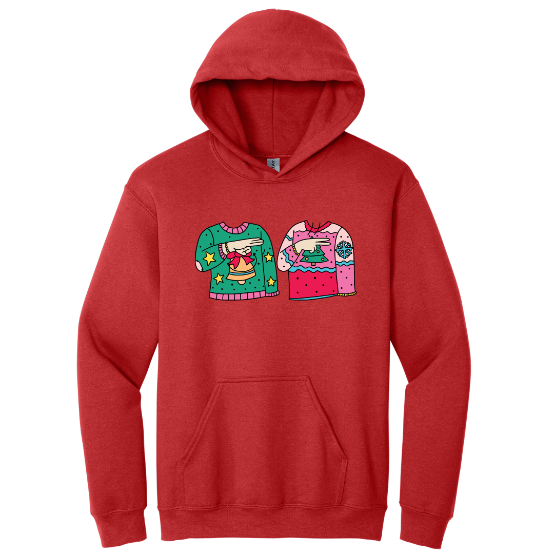 Hoodie Feliz Navidad Señas LSM