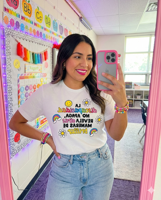 Camiseta La discapacidad no apaga