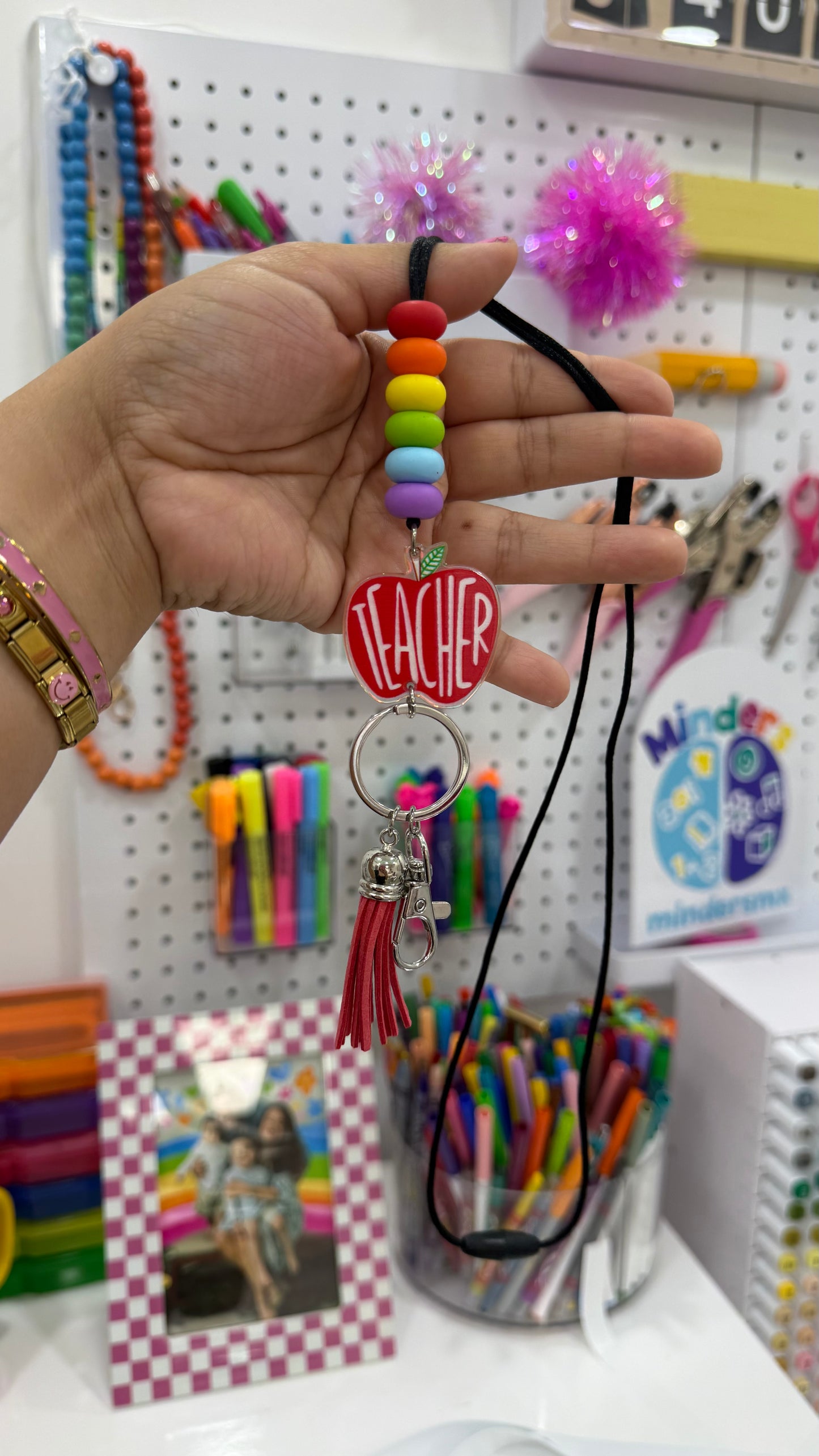 Lanyard Teacher colores