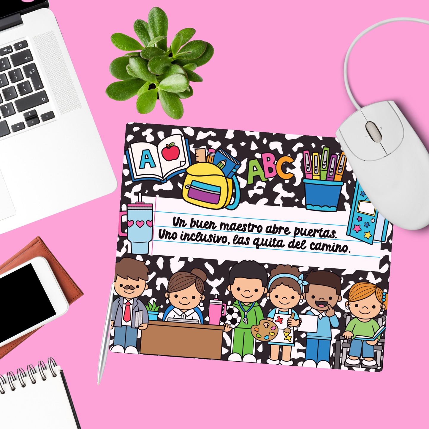 Mousepad - Un maestro inclusivo