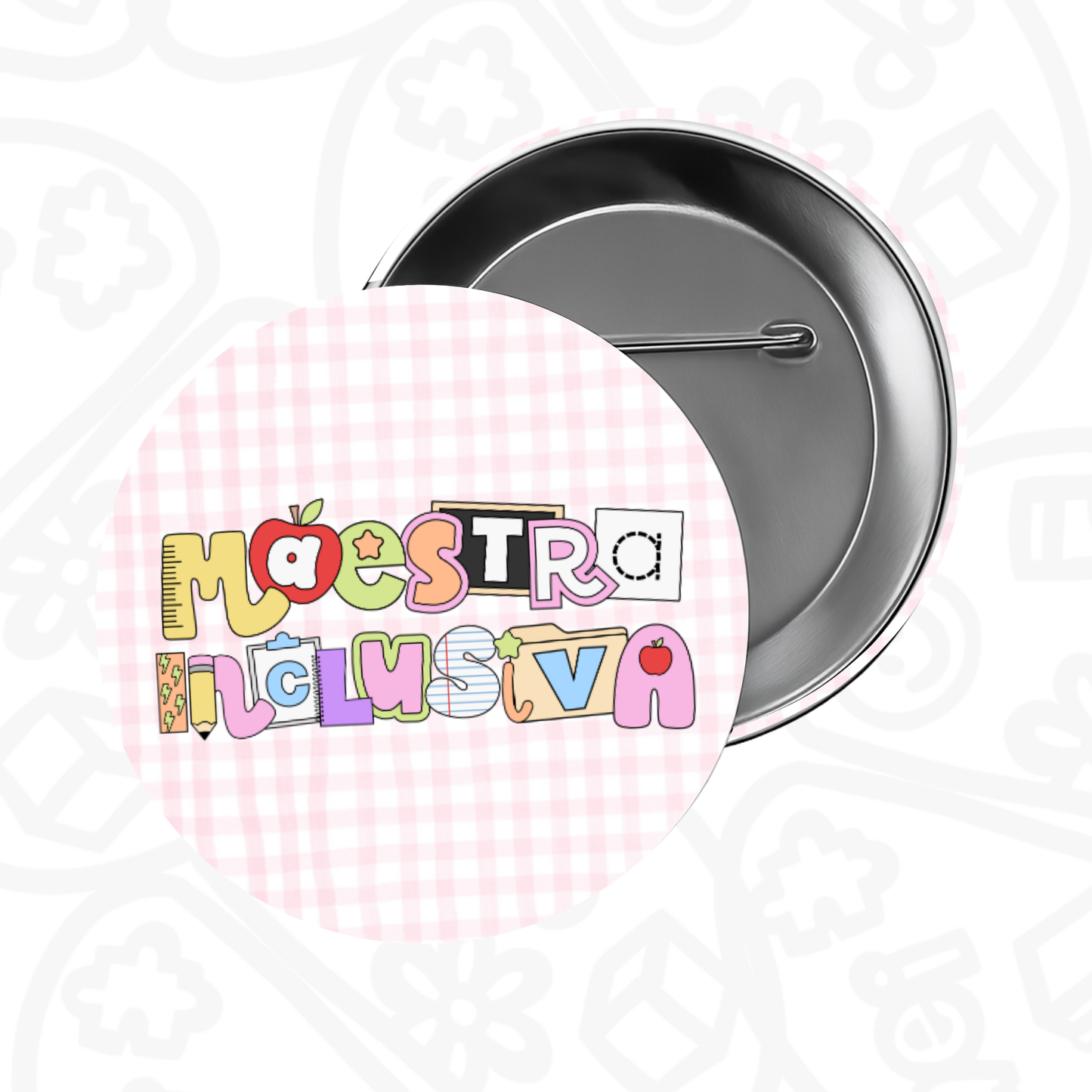 Pin Maestra Inclusiva