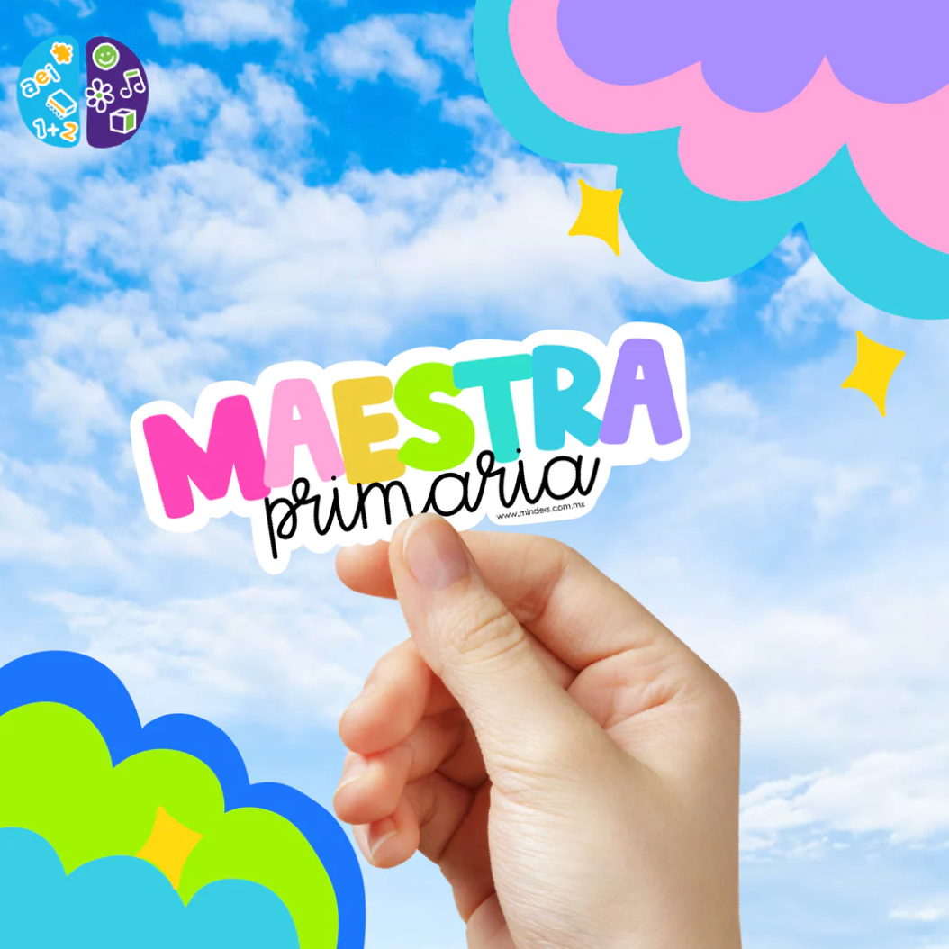 Sticker Maestra primaria