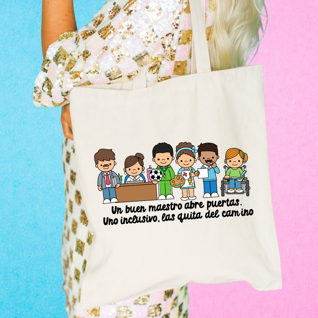 Tote bag - Un maestro inclusivo