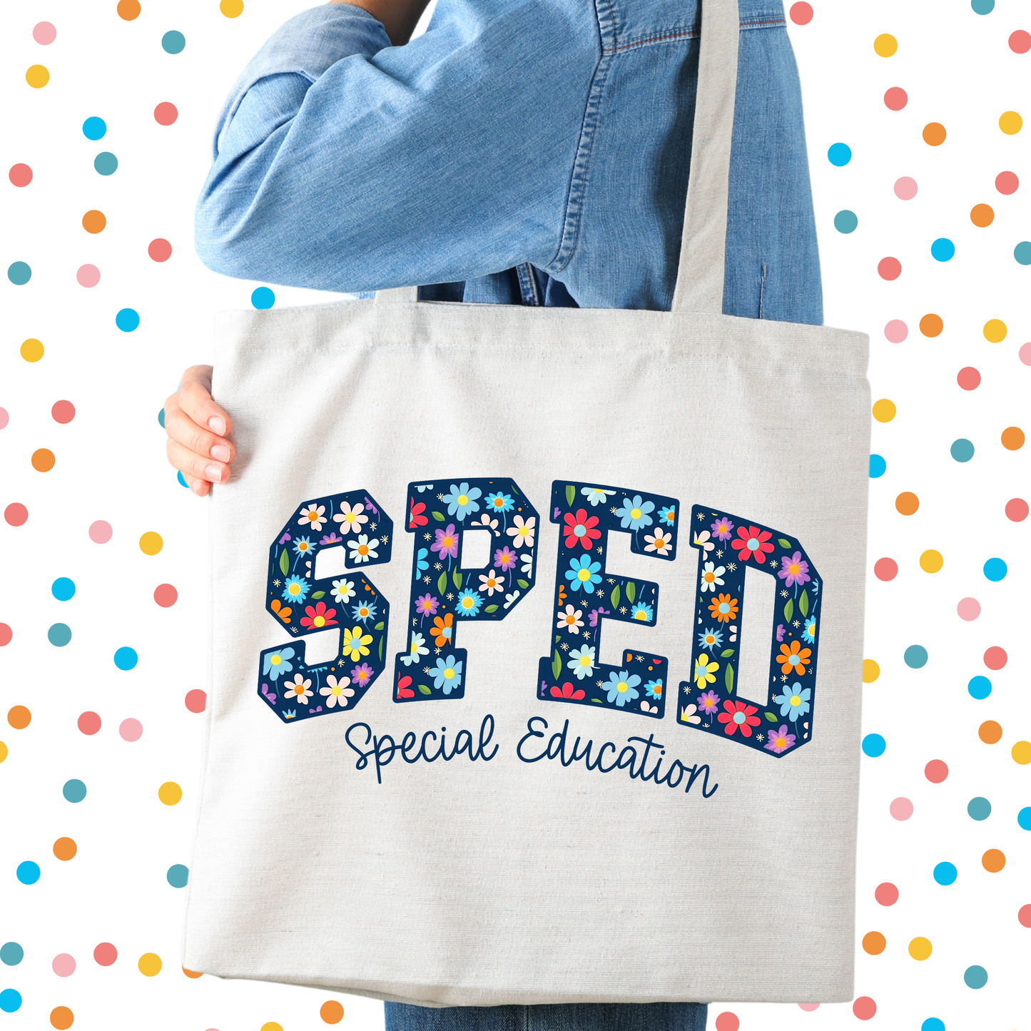 Tote bag - Sped Flores