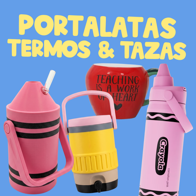 Porta latas, termos y tazas
