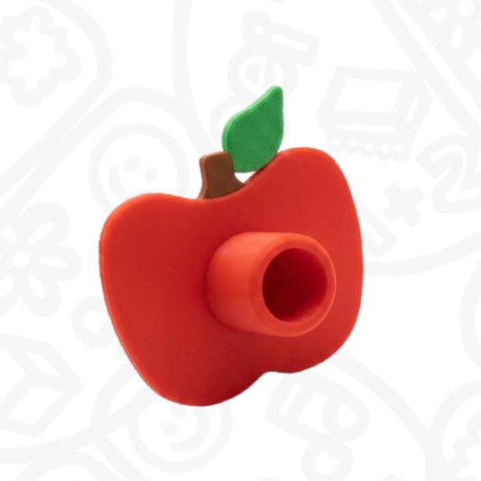 Porta plumas de manzana