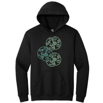 Hoodie Logos Minders verdes