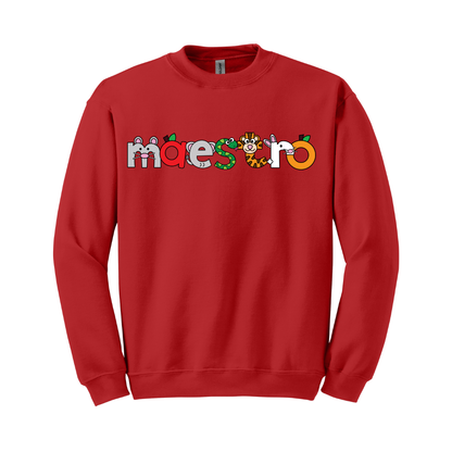 Sudadera Maestro con dibujos