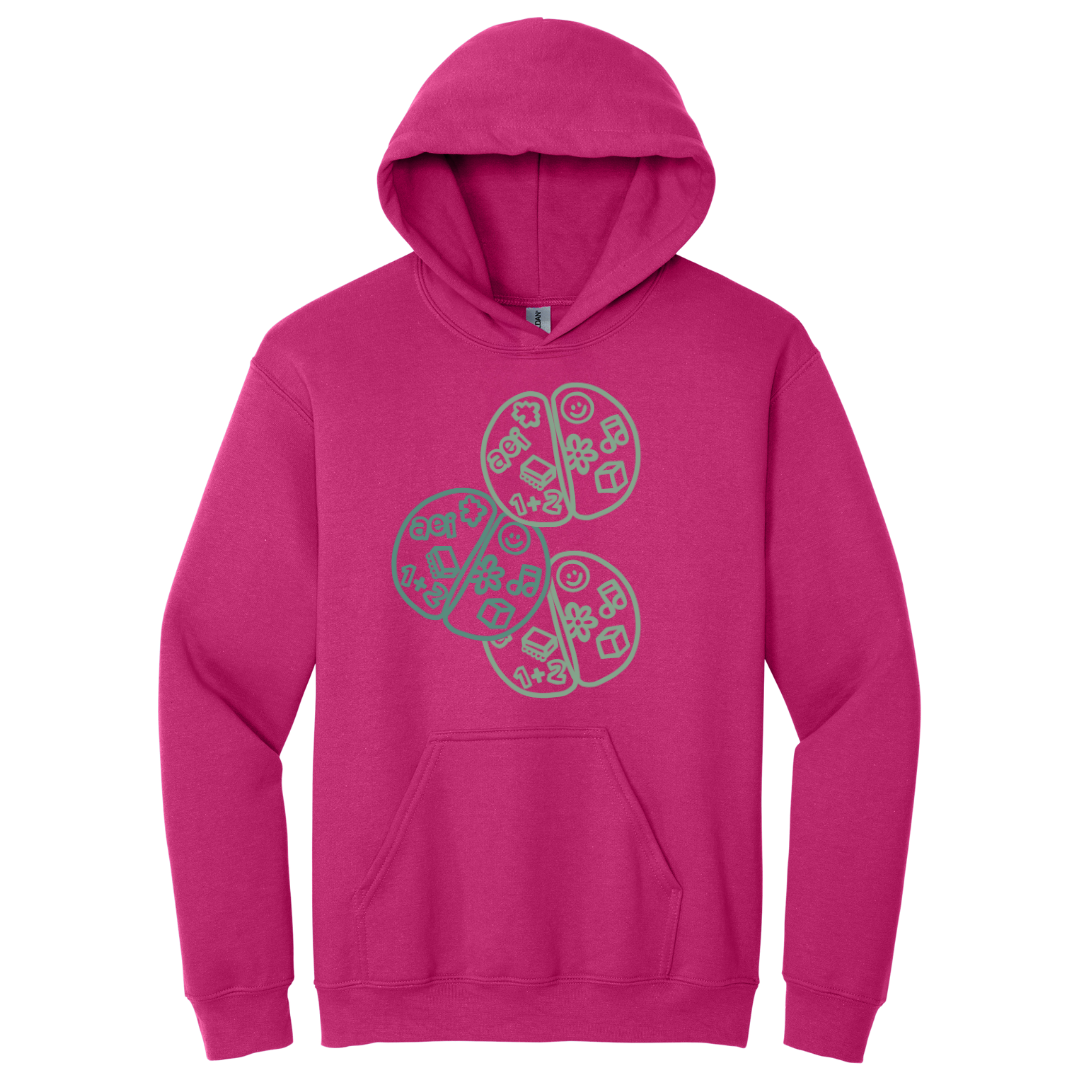 Hoodie Logos Minders verdes