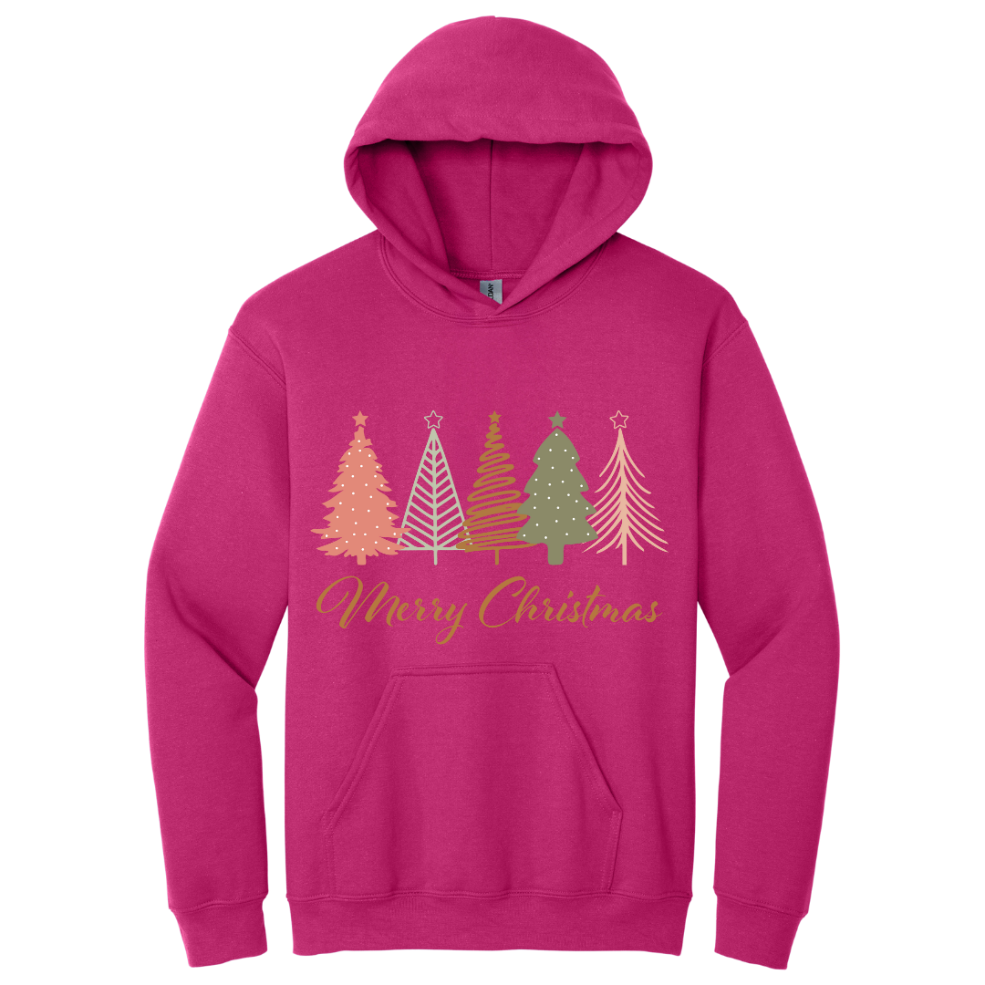 Hoodie Pinos Navidad