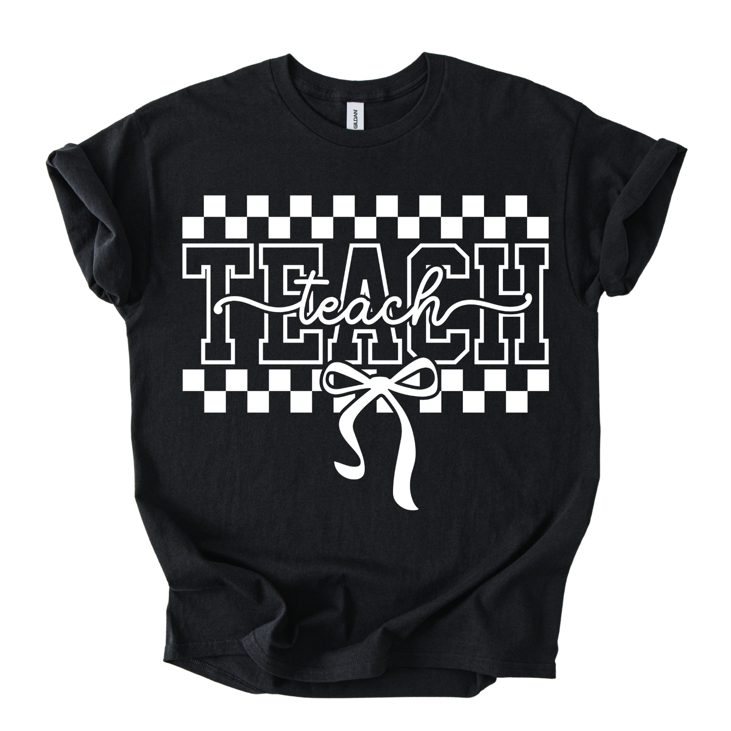 Camiseta Teach Moño Blanco