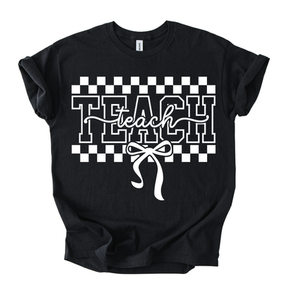 Camiseta Teach Moño Blanco