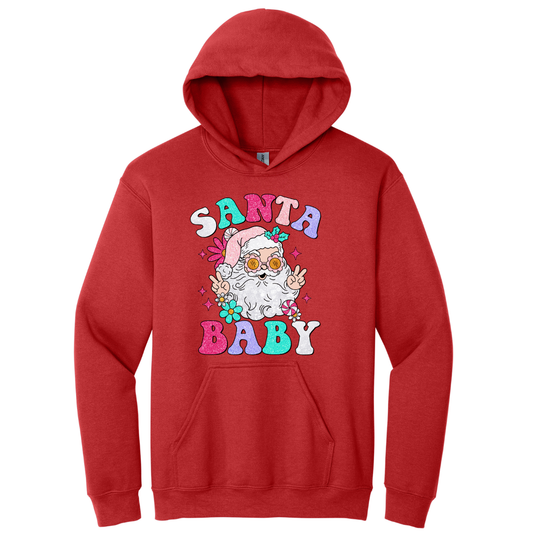Hoodie Santa baby