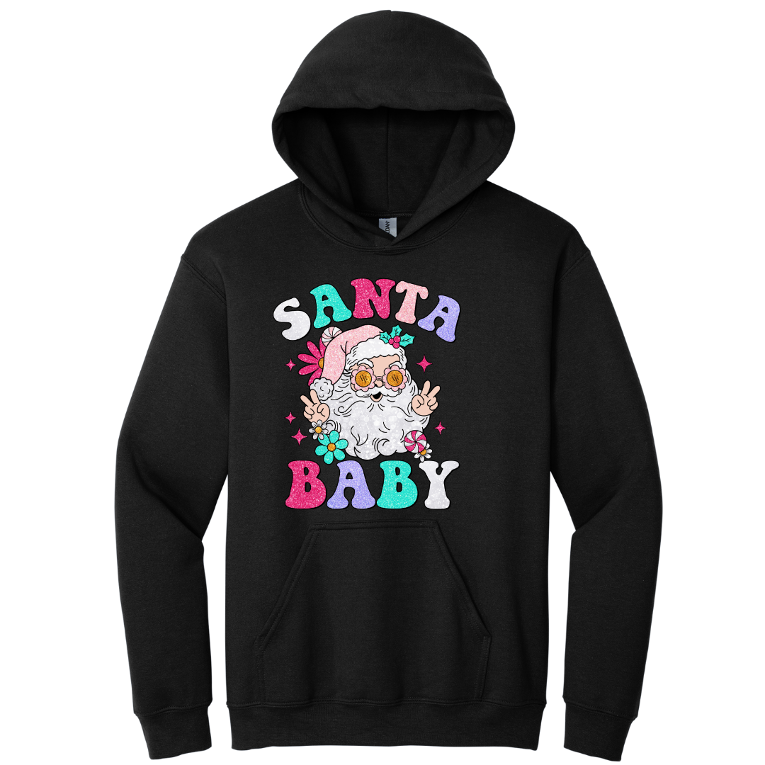 Hoodie Santa baby