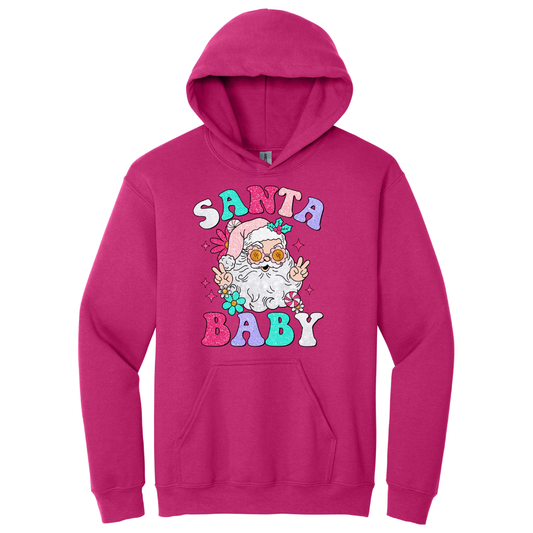 Hoodie Santa baby