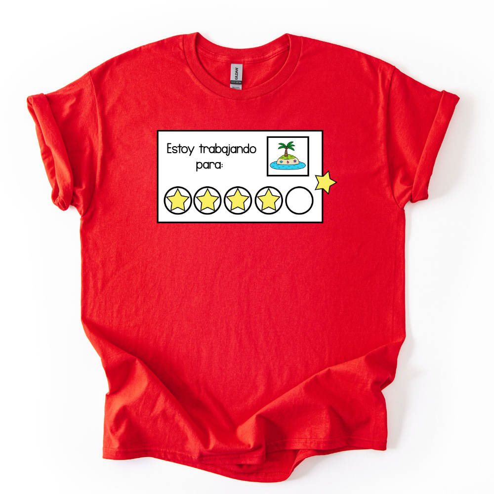 Camiseta Estoy trabajando para... playa