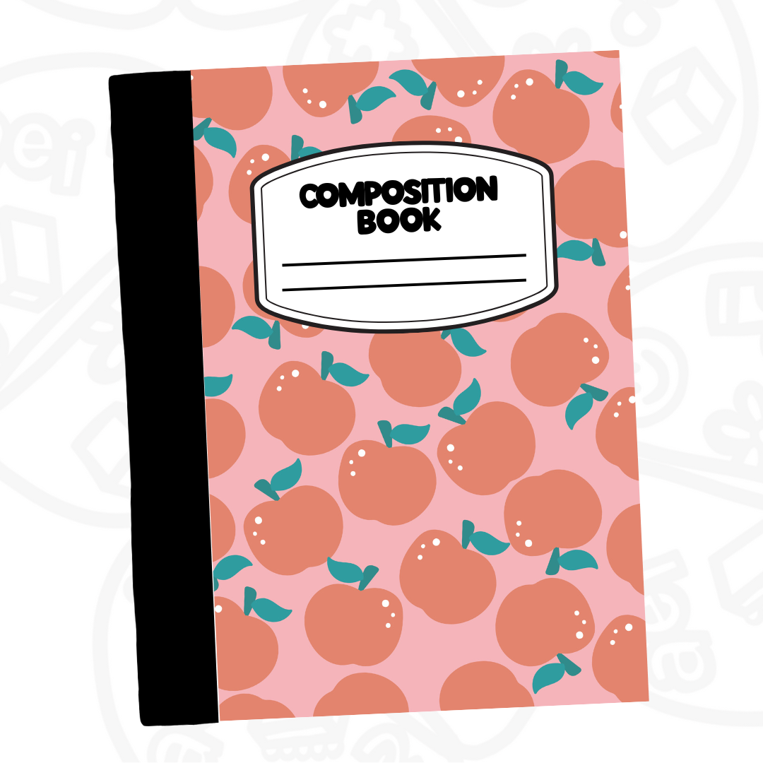 Cuaderno Composition Manzanas