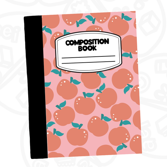 Cuaderno Composition Manzanas