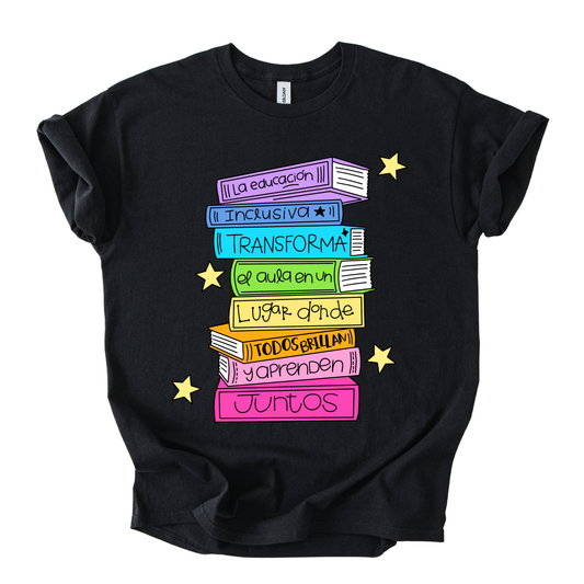 Camiseta Libros Educación Inclusiva