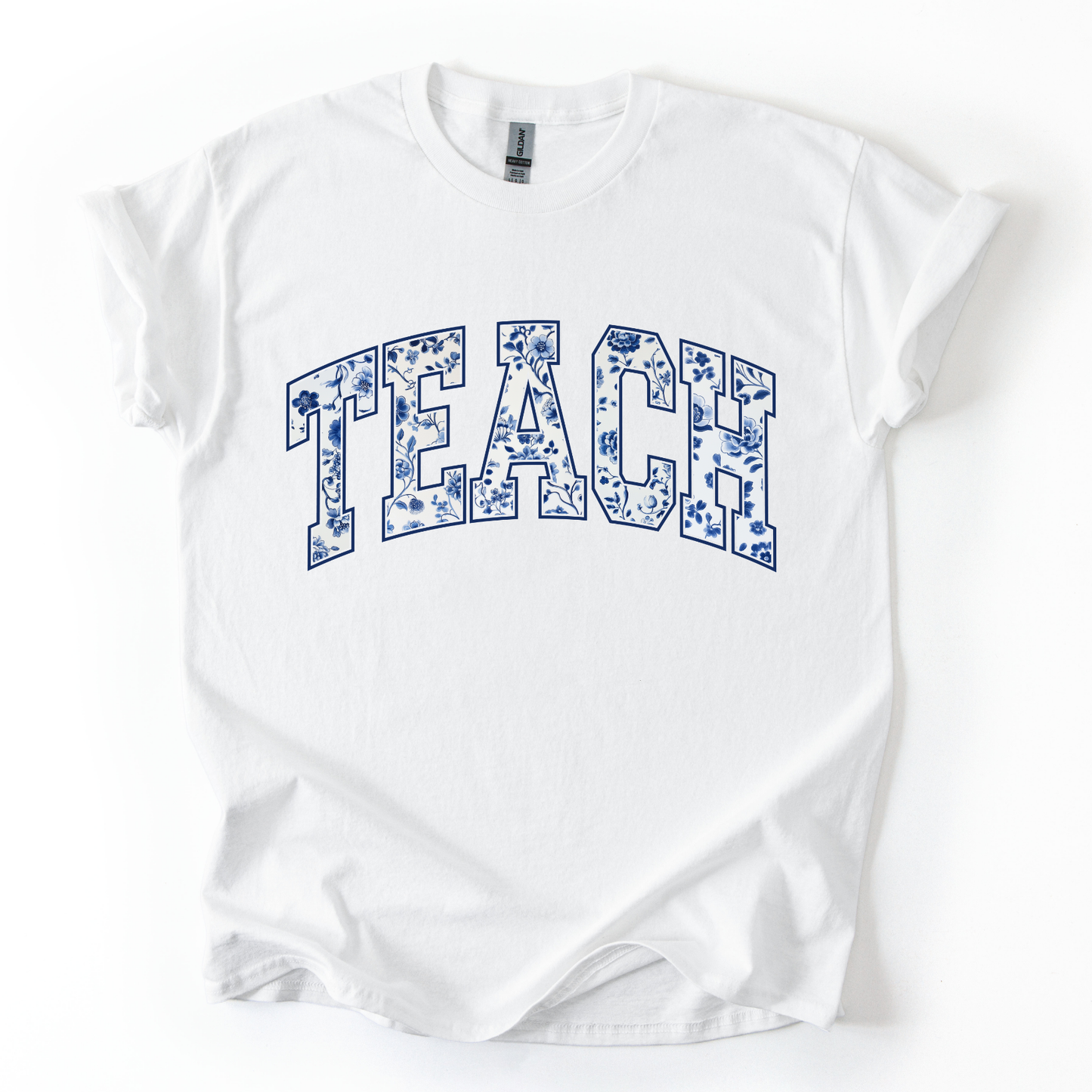 Camiseta Teach Flores