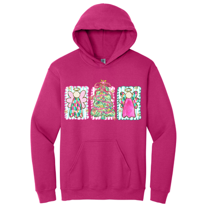 Hoodie Rectangulos Navidad