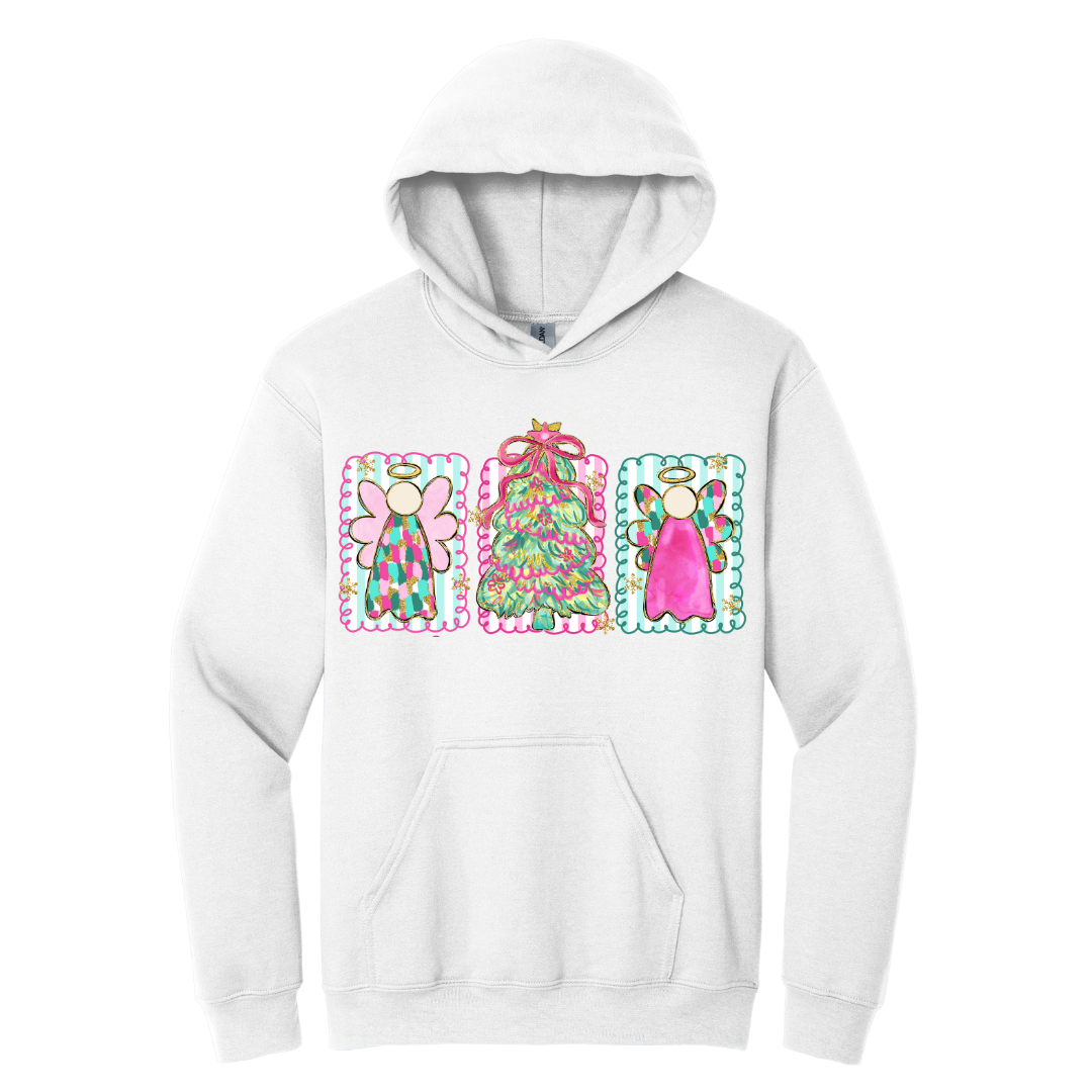 Hoodie Rectangulos Navidad