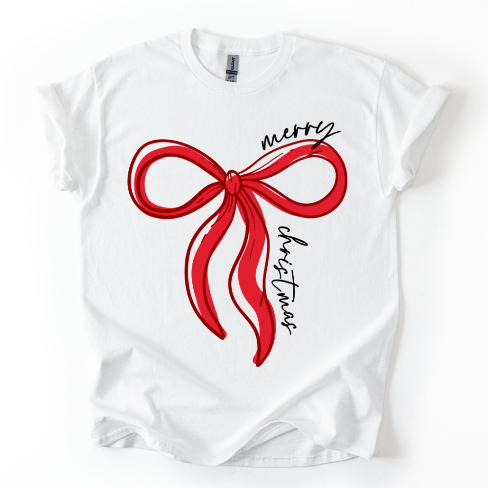 Camiseta Moño Merry Christmas